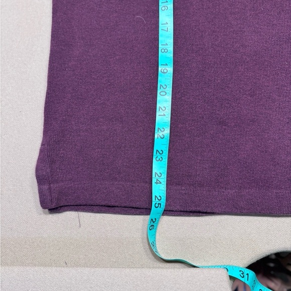 Ralph Lauren Purple 1/4 Zip Sweater - Picture 6 of 6